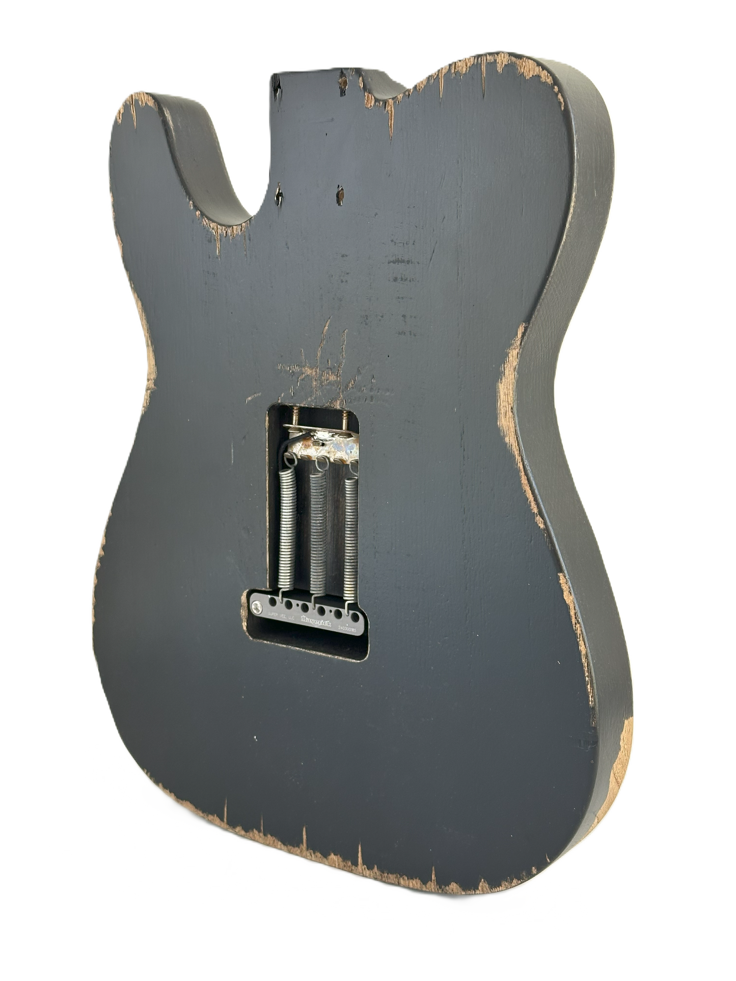 Maverick Bridge with "BlackKnight" Body- Satin Black Relic