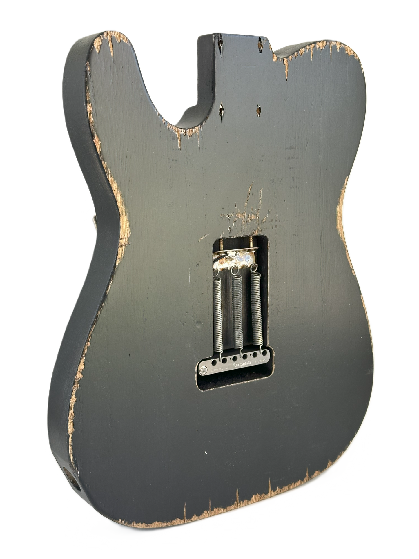 Maverick Bridge with "BlackKnight" Body- Satin Black Relic