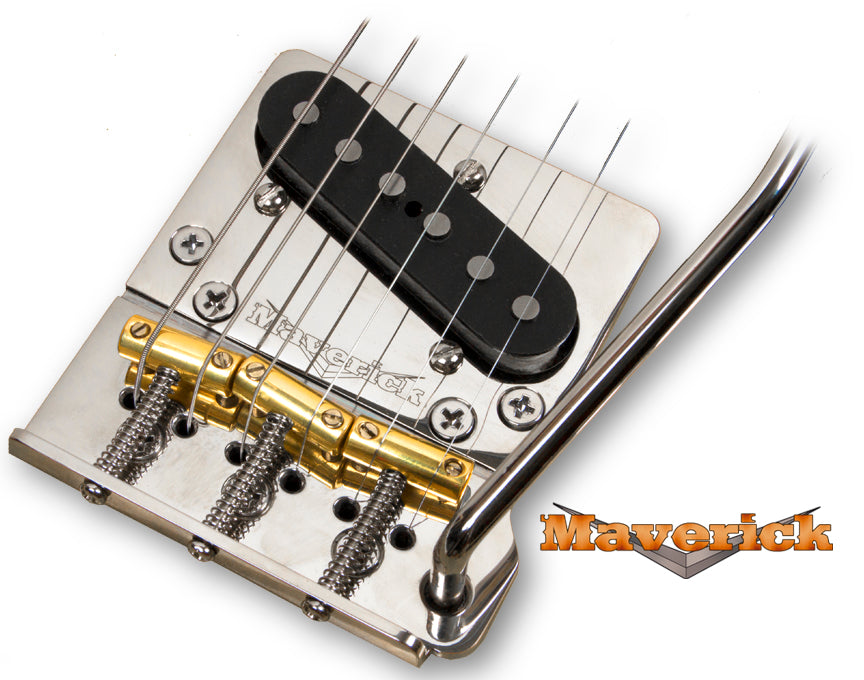 Maverick Bridge Kit  Nickel Finish